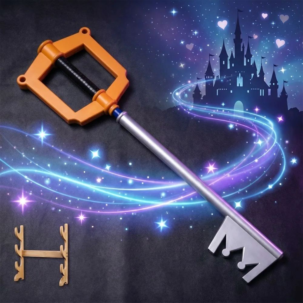 Keyblade Cosplay Prop - ดาบคีย์เบลด Kingdom Hearts ขนาด 33 นิ้ว