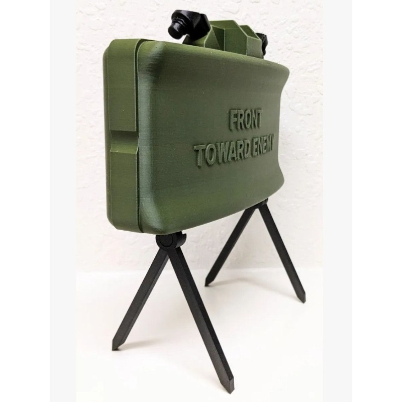 Cosplay Prop Kit - ชุดประกอบโมเดลดาบยาว M18A1 ที่พิมพ์ด้วยระบบ 3 มิติ; ของสะสมสำหรับผู้ที่ชื่นชอบทหาร;