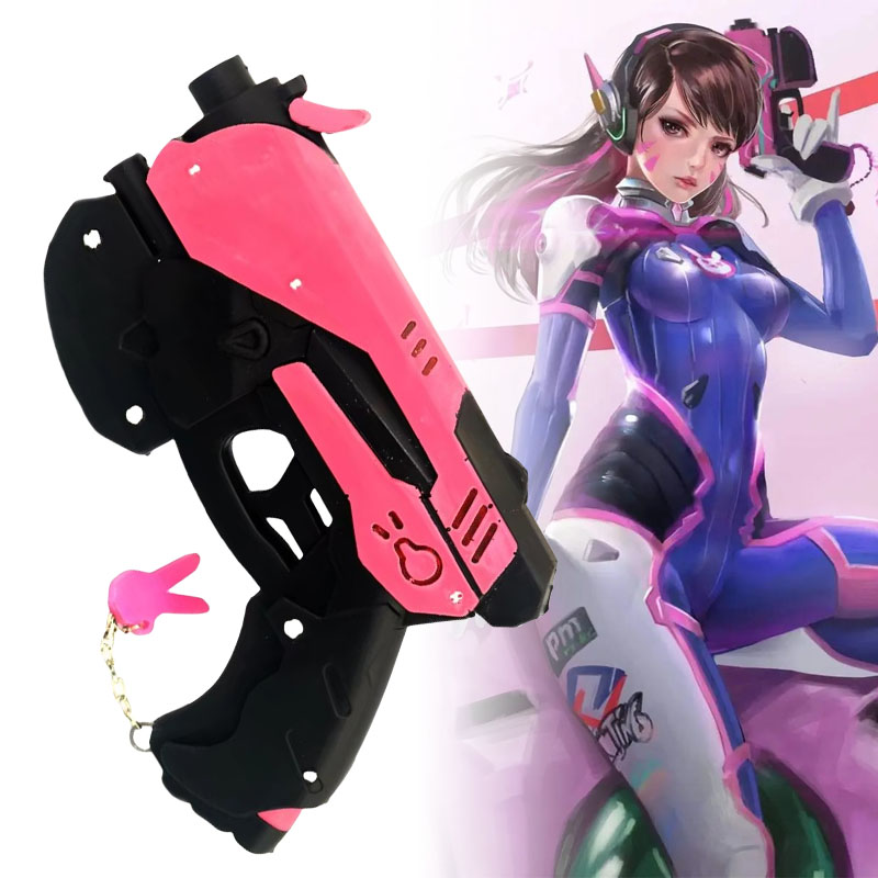 Dva Cosplay Prop - ขนาดจริง D.Va ปืนอาวุธ Hana Song Overwatch