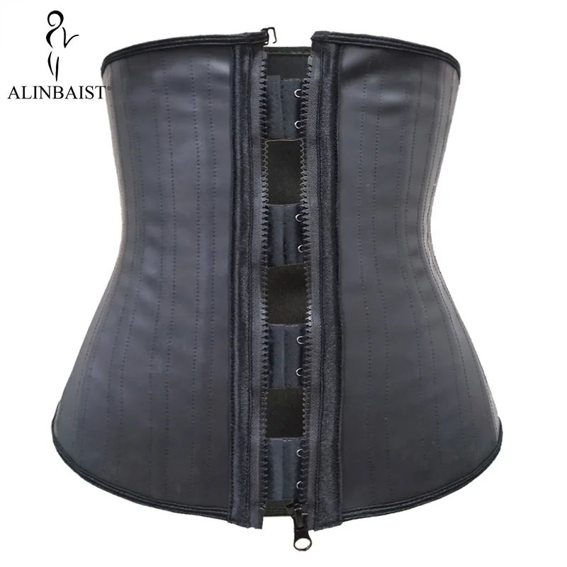Boning Corset Steel - ชุดกระชับสัดส่วนรัดเอว Latex 25 กระดูกเหล็ก ช่วยเก็บหน้าท้อง กระชับสัดส่วน