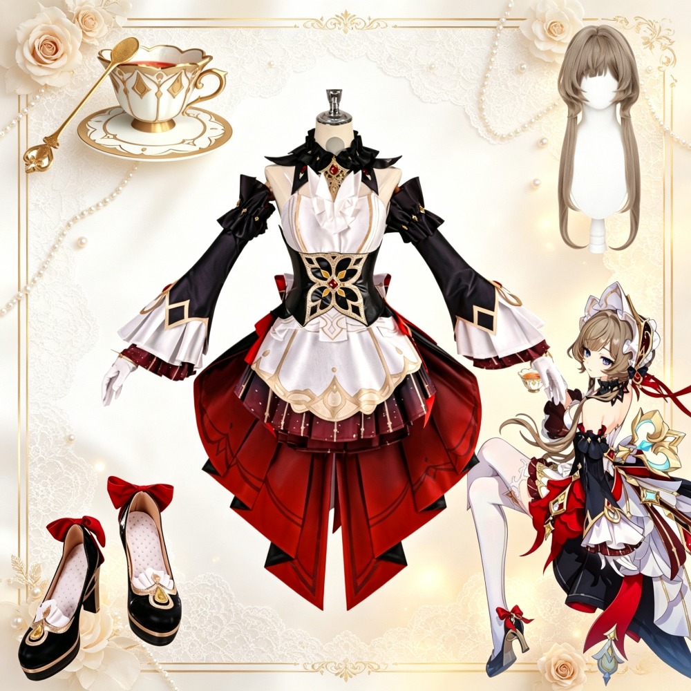 Prop Para Cosplay - ชุดคอสเพลย์ Genshin Impact Sandrone The Marionette