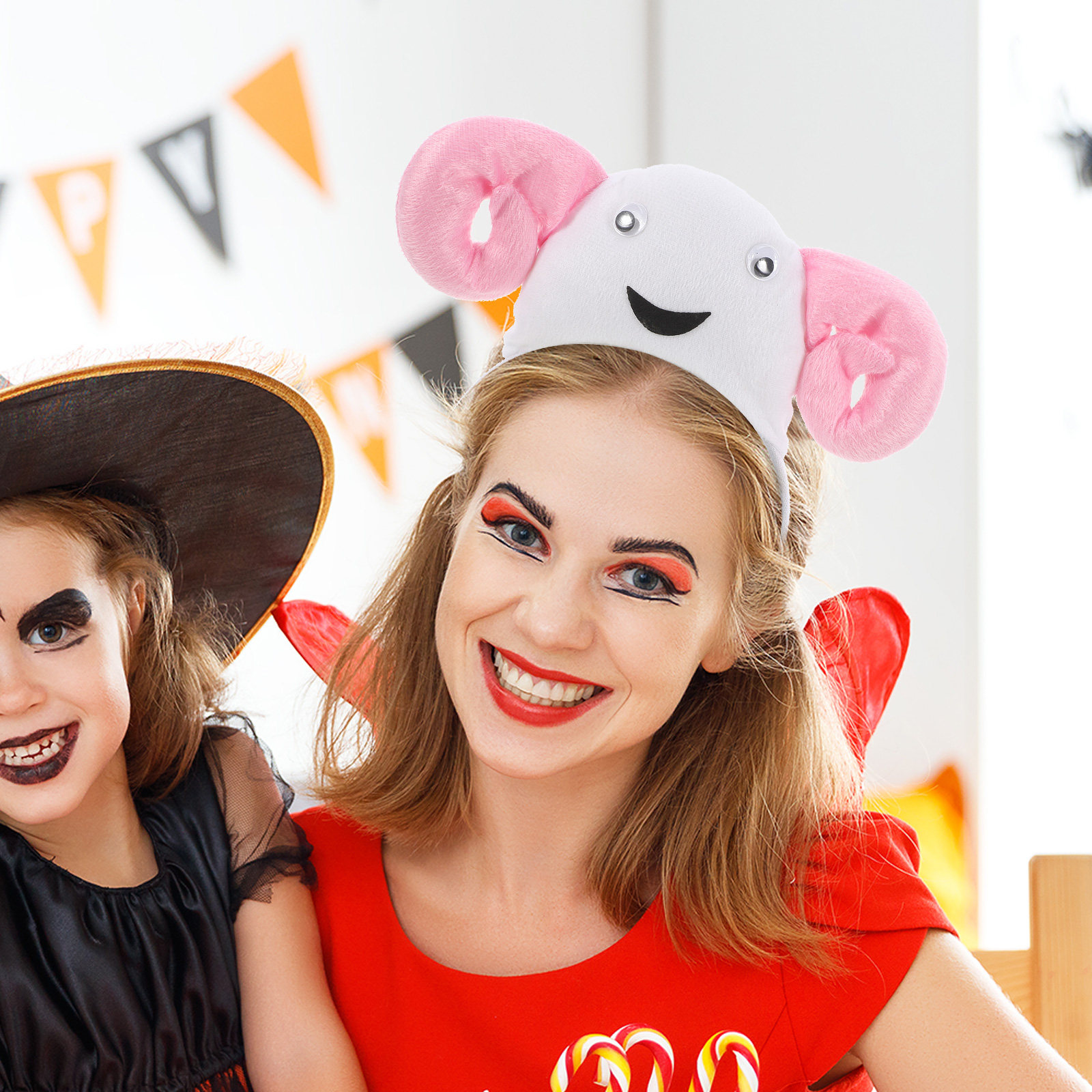 ที่คาดผมรูปเขาแกะนุ่มนิ่ม ดีไซ - Cosplay Prop Designer บทวิจารณ์และราคา