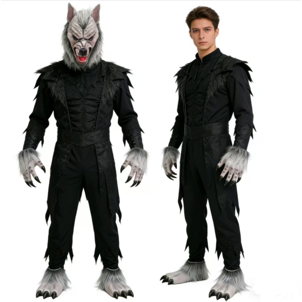 ชุดแต่งกายมนุษย์หมาป่า ชุดสยอง - Cosplay Prop Kit บทวิจารณ์และราคา
