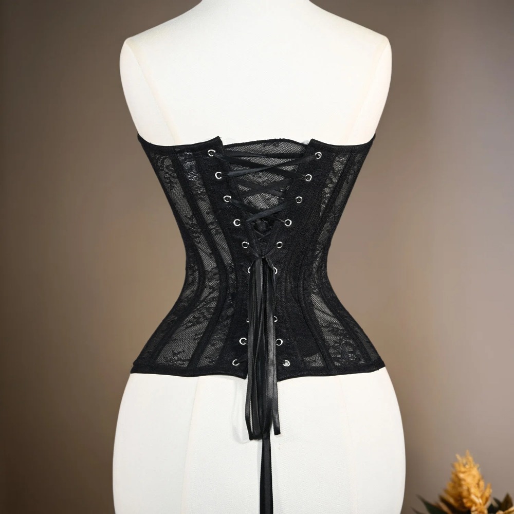 ผู้หญิงตาข่ายรัดตัว Busiter Ov - Boning Corset Steel บทวิจารณ์และราคา