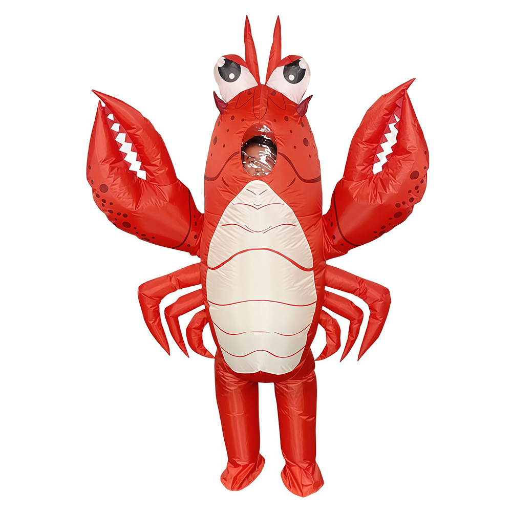 ชุดเป่าลมกุ้งมังกรแดง ชุดคอสตู - Cosplay Prop Business บทวิจารณ์และราคา