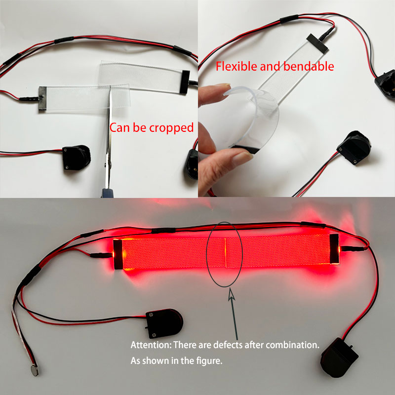 สีแดงยืดหยุ่น Bendable DIY LED - Cosplay Prop Kit บทวิจารณ์และราคา