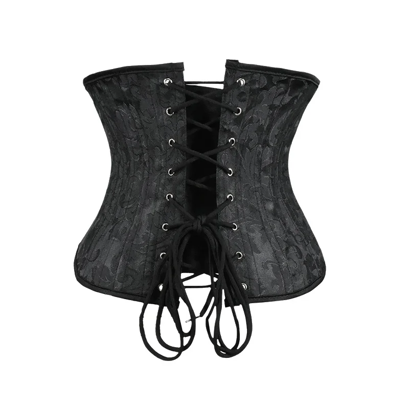 คอร์เซ็ทสีขาวดำแบบรัดใต้หน้าอก - Boning Corset Steel บทวิจารณ์และราคา
