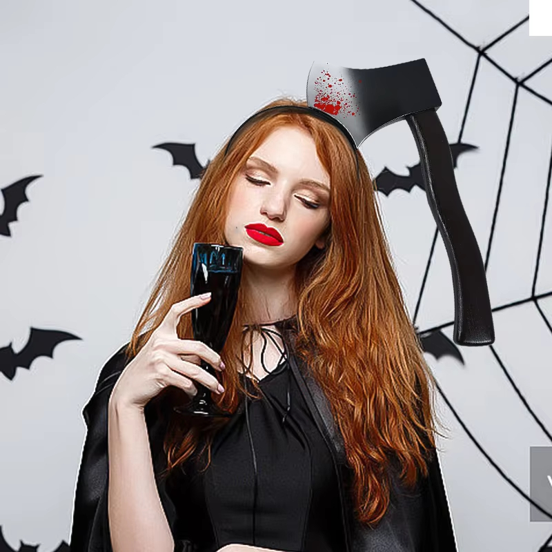 อุปกรณ์ตกแต่งฮาโลวีน ขวานเลือด - Cosplay Prop Knife บทวิจารณ์และราคา