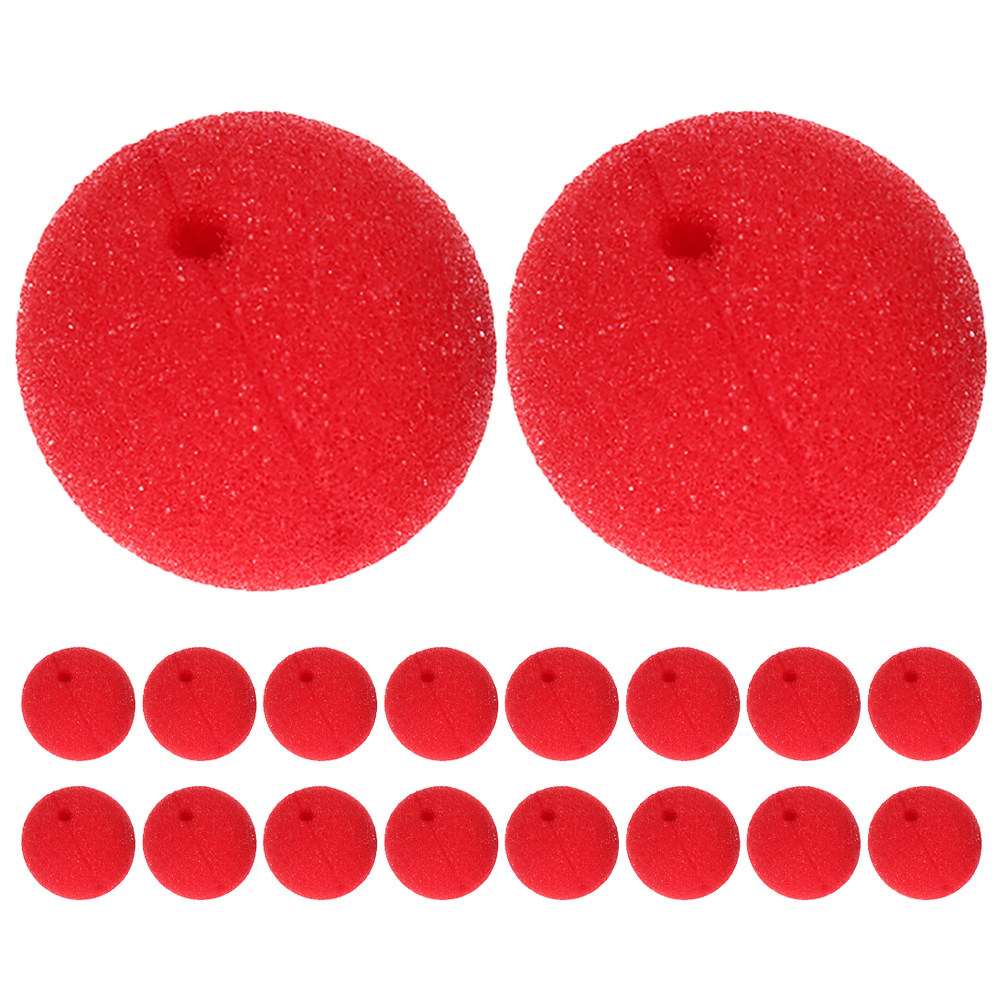 จมูกตัวตลกโฟมสีแดง 30 ชิ้น ขนา - Cosplay Prop Foam บทวิจารณ์และราคา