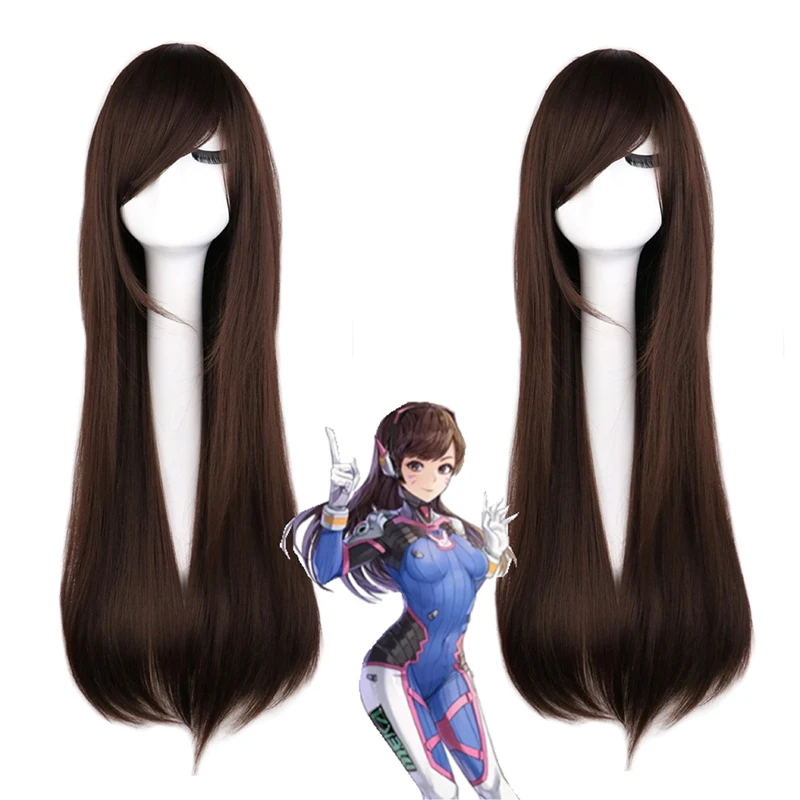 คอสเพลย์วิกผมอะนิเมะเกมโอเวอร์ - Dva Cosplay Prop บทวิจารณ์และราคา