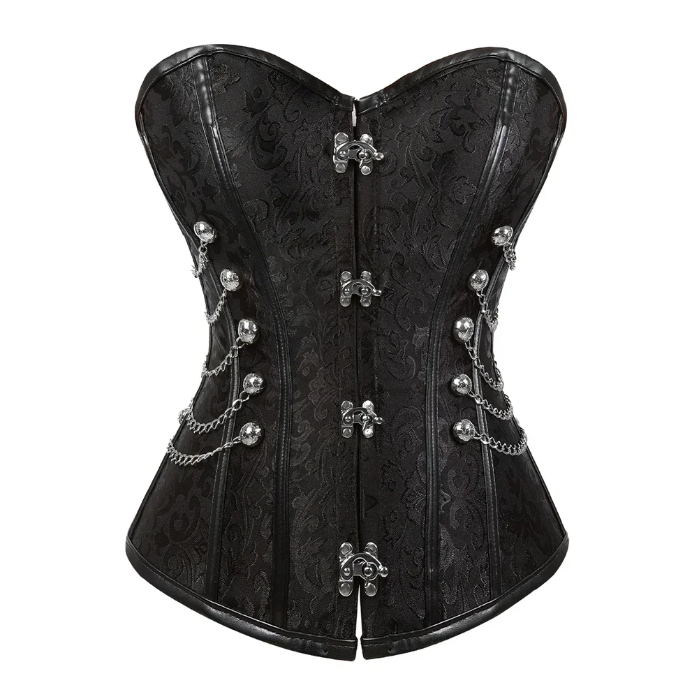 สตรีโจรสลัดรัดตัวหนังกระดูกเหล - Boning Corset Steel บทวิจารณ์และราคา