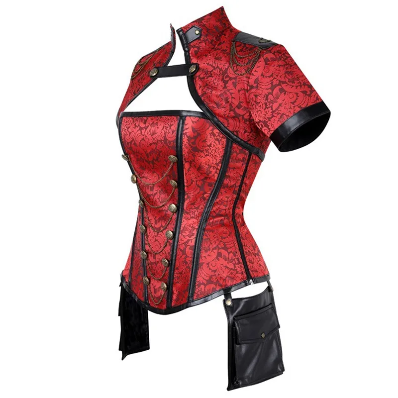 ผู้หญิงยุคกลาง Overbust Corset - Boning Corset Steel บทวิจารณ์และราคา